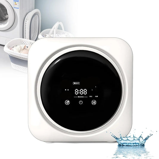 Lavatrice, 3,5 L, 170 W, 220 V, portatile, display LCD, acciaio inox