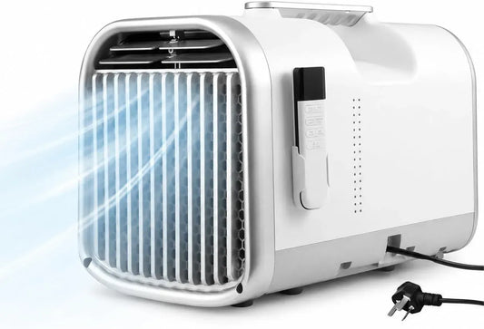 Condizionatore 1200W/1500W White-V1pro220V, 1200 W, 1500 W, portatile, bianco, climatizzatore compatto per 8-10m²