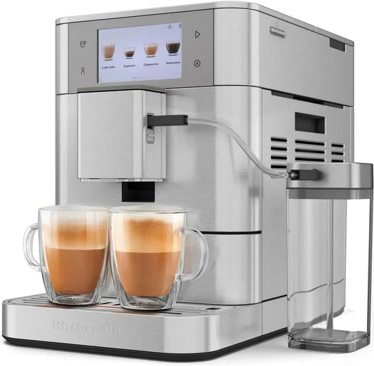 KitchenAid KF8-40 Montalatte, 12,7 cm, cappuccinatore, touch, acciaio inox, 6 profili utente